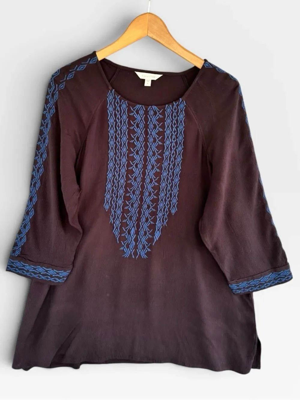 🎉5 for $45🎉 Garnet Hill top blouse shirt size S